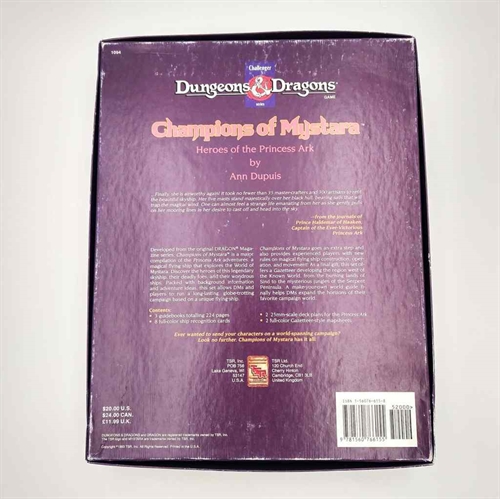 Dungeons & Dragons - Champions of Mystara - Heroes of the Princess Ark (B Grade) (Genbrug)